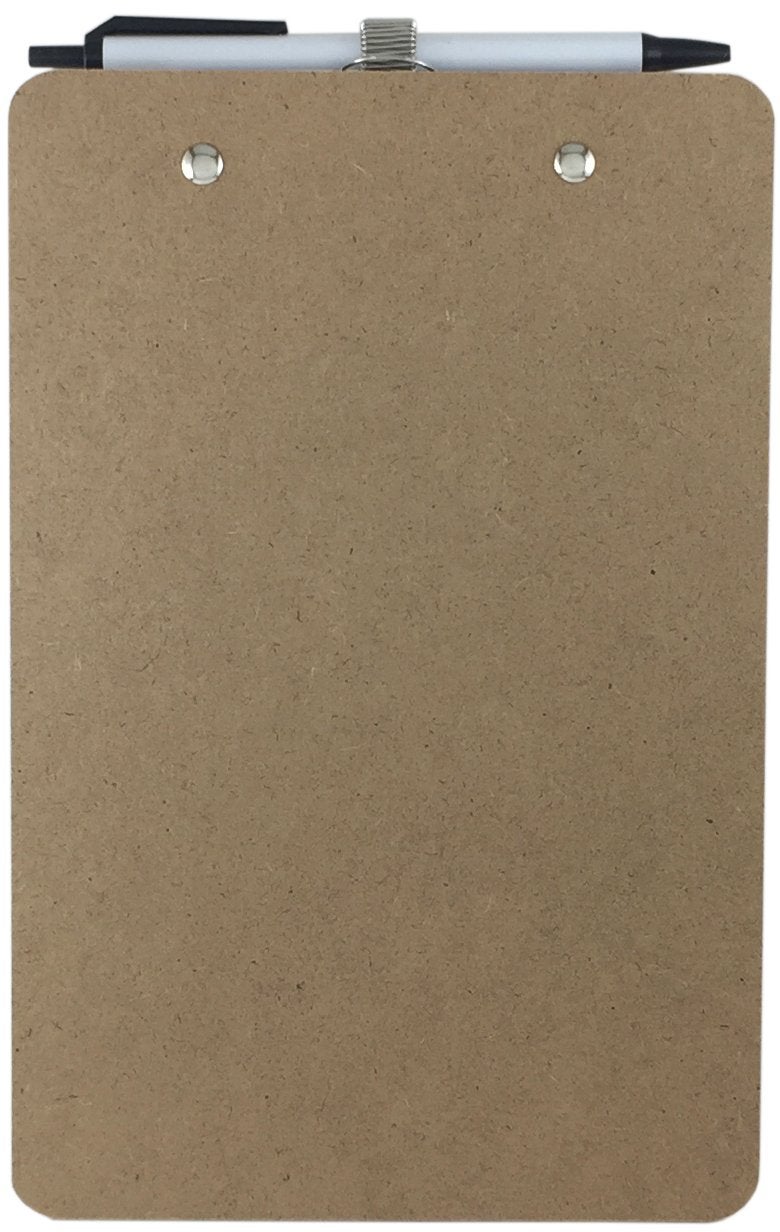 Trade Quest Pen Holder Memo Clipboards 6'' x 9'' (3 - Pack) (Pen Included) - Image 5
